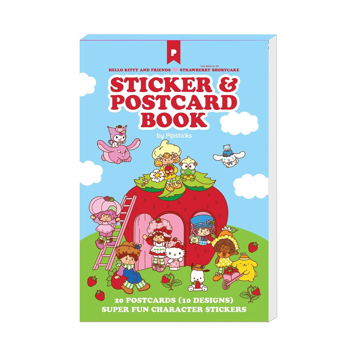 Part sticker book, part postcard set—this Hello Kitty & Friends x Pipsticks Sticker & Postcard Book is packed with colorful, sendable cuteness 💌 Featuring 20 postcards (10 unique designs) plus tons of matching character stickers, it’s perfect for decorating, collecting, or popping in the mail to make someone’s day. Each page is filled with bright, playful scenes and your fave characters, making it just as fun to flip through as it is to use.