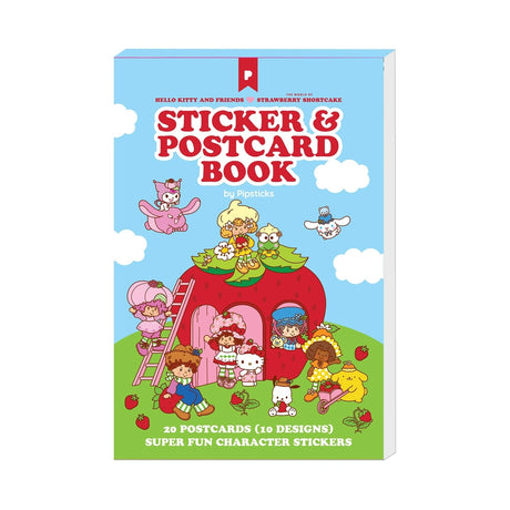Part sticker book, part postcard set—this Hello Kitty & Friends x Pipsticks Sticker & Postcard Book is packed with colorful, sendable cuteness 💌 Featuring 20 postcards (10 unique designs) plus tons of matching character stickers, it’s perfect for decorating, collecting, or popping in the mail to make someone’s day. Each page is filled with bright, playful scenes and your fave characters, making it just as fun to flip through as it is to use.