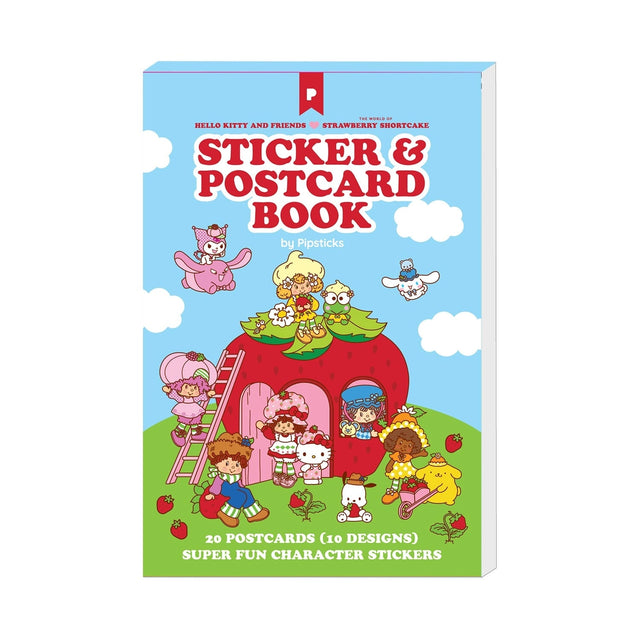 Part sticker book, part postcard set—this Hello Kitty & Friends x Pipsticks Sticker & Postcard Book is packed with colorful, sendable cuteness 💌 Featuring 20 postcards (10 unique designs) plus tons of matching character stickers, it’s perfect for decorating, collecting, or popping in the mail to make someone’s day. Each page is filled with bright, playful scenes and your fave characters, making it just as fun to flip through as it is to use.