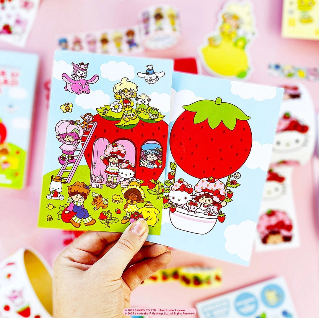 Part sticker book, part postcard set—this Hello Kitty & Friends x Pipsticks Sticker & Postcard Book is packed with colorful, sendable cuteness 💌 Featuring 20 postcards (10 unique designs) plus tons of matching character stickers, it’s perfect for decorating, collecting, or popping in the mail to make someone’s day. Each page is filled with bright, playful scenes and your fave characters, making it just as fun to flip through as it is to use.