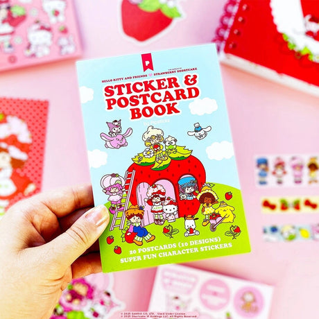 Part sticker book, part postcard set—this Hello Kitty & Friends x Pipsticks Sticker & Postcard Book is packed with colorful, sendable cuteness 💌 Featuring 20 postcards (10 unique designs) plus tons of matching character stickers, it’s perfect for decorating, collecting, or popping in the mail to make someone’s day. Each page is filled with bright, playful scenes and your fave characters, making it just as fun to flip through as it is to use.