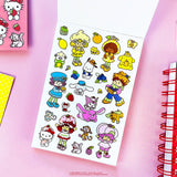 Part sticker book, part postcard set—this Hello Kitty & Friends x Pipsticks Sticker & Postcard Book is packed with colorful, sendable cuteness 💌 Featuring 20 postcards (10 unique designs) plus tons of matching character stickers, it’s perfect for decorating, collecting, or popping in the mail to make someone’s day. Each page is filled with bright, playful scenes and your fave characters, making it just as fun to flip through as it is to use.