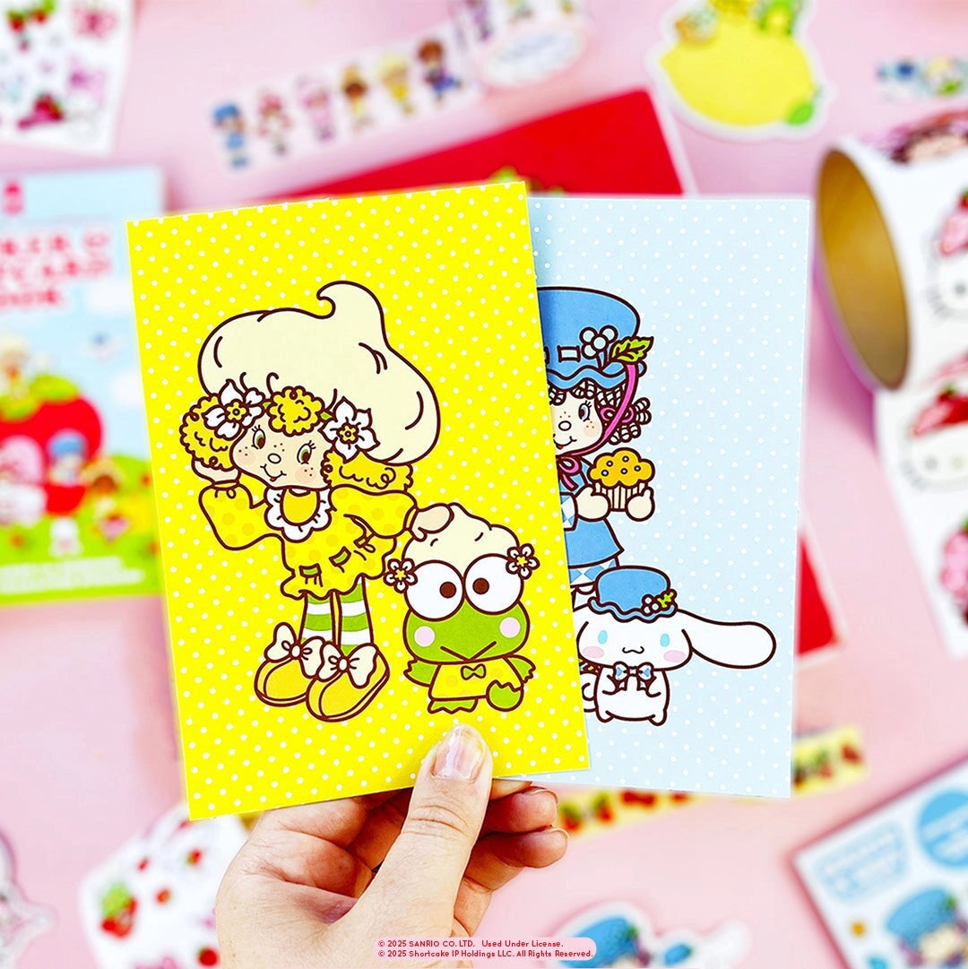 Part sticker book, part postcard set—this Hello Kitty & Friends x Pipsticks Sticker & Postcard Book is packed with colorful, sendable cuteness 💌 Featuring 20 postcards (10 unique designs) plus tons of matching character stickers, it’s perfect for decorating, collecting, or popping in the mail to make someone’s day. Each page is filled with bright, playful scenes and your fave characters, making it just as fun to flip through as it is to use.