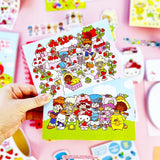 Part sticker book, part postcard set—this Hello Kitty & Friends x Pipsticks Sticker & Postcard Book is packed with colorful, sendable cuteness 💌 Featuring 20 postcards (10 unique designs) plus tons of matching character stickers, it’s perfect for decorating, collecting, or popping in the mail to make someone’s day. Each page is filled with bright, playful scenes and your fave characters, making it just as fun to flip through as it is to use.