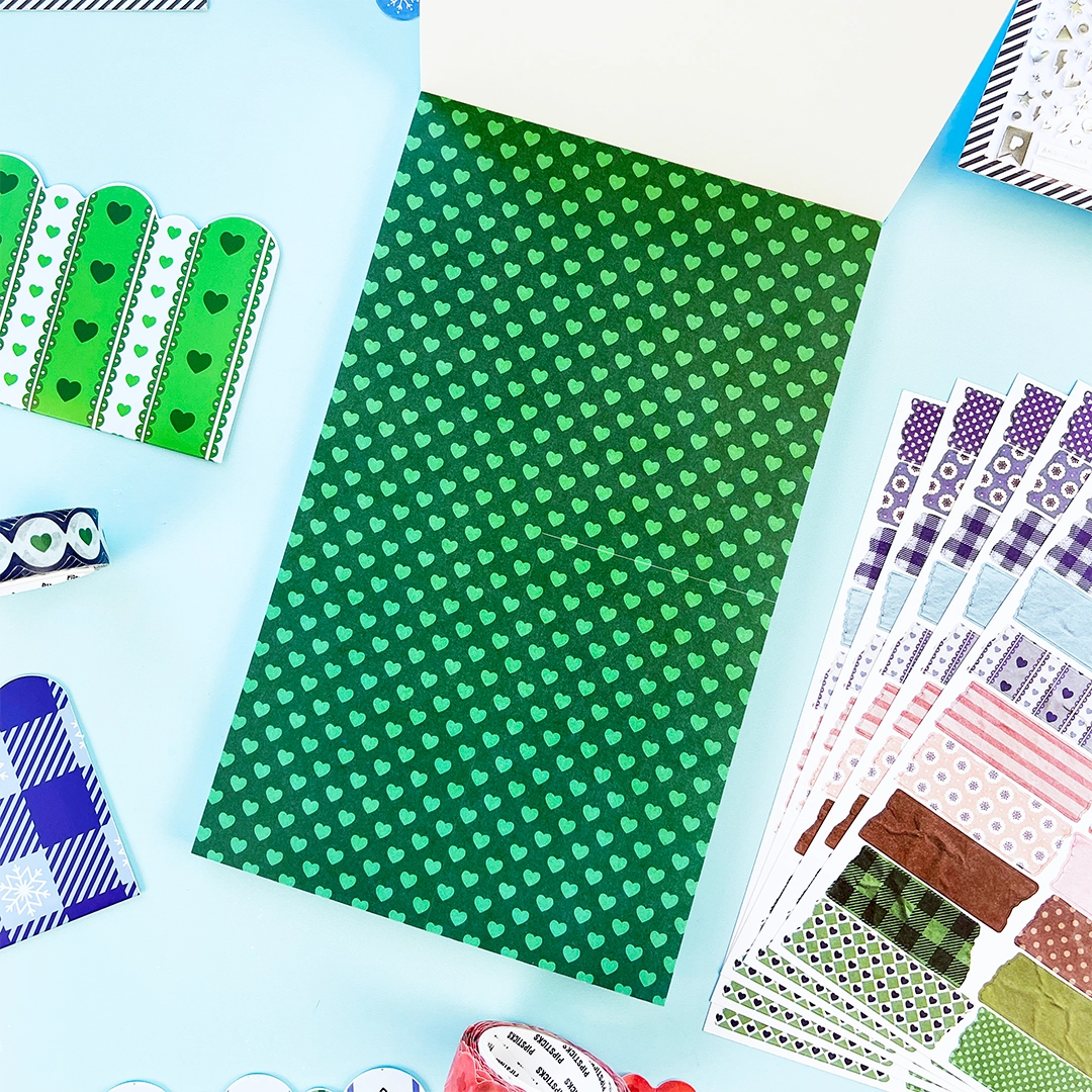 You asked, we delivered! Introducing our new Winter inspired Junk Journal sticker book! With Frames, borders, patterns and alphabets you'll be able to document every moment of your life with whimsy and delight! Perfect to junk journal, collage, and scrapbook your way through the season. 