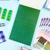 You asked, we delivered! Introducing our new Winter inspired Junk Journal sticker book! With Frames, borders, patterns and alphabets you'll be able to document every moment of your life with whimsy and delight! Perfect to junk journal, collage, and scrapbook your way through the season. 