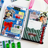 You asked, we delivered! Introducing our new Winter inspired Junk Journal sticker book! With Frames, borders, patterns and alphabets you'll be able to document every moment of your life with whimsy and delight! Perfect to junk journal, collage, and scrapbook your way through the season. 