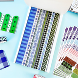 You asked, we delivered! Introducing our new Winter inspired Junk Journal sticker book! With Frames, borders, patterns and alphabets you'll be able to document every moment of your life with whimsy and delight! Perfect to junk journal, collage, and scrapbook your way through the season. 