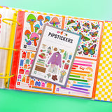 Pipsticks Sticker Sheet - Cottage Chic