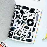 Your sticker stash is about to get very color-coordinated 🌈 Sticker the Rainbow Book Vol. 2: In Real Life is packed with 1500+ photorealistic stickers in every shade imaginable, from juicy lemons and shiny silver treasures to butterflies, vintage objects, florals, gems, and colorful everyday finds. With 30 pages of ultra-realistic stickers (plus 4 pages of alphabet + number stickers!), this book is basically a rainbow treasure hunt for your journal, planner, snail mail, laptop, or craft cart.