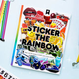 Your sticker stash is about to get very color-coordinated 🌈 Sticker the Rainbow Book Vol. 2: In Real Life is packed with 1500+ photorealistic stickers in every shade imaginable, from juicy lemons and shiny silver treasures to butterflies, vintage objects, florals, gems, and colorful everyday finds. With 30 pages of ultra-realistic stickers (plus 4 pages of alphabet + number stickers!), this book is basically a rainbow treasure hunt for your journal, planner, snail mail, laptop, or craft cart.
