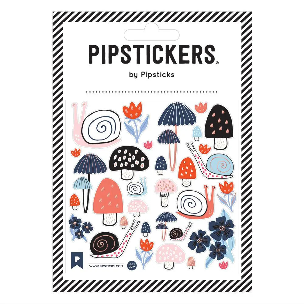 PipStickers are the PERFECT gift for the sticker lover in your life - even if it's you! These unique PVC designs with holographic gold foil accents come on a clear backing and cannot be found anywhere else.

Includes one 4 x 4 sheet of Forest Friends PipStickers and includes the Pipsticks manifesto.