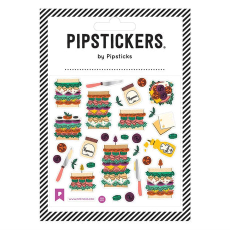 PipStickers are the PERFECT gift for the sticker lover in your life - even if it's you! These unique PVC designs with holographic gold foil accents come on a clear backing and cannot be found anywhere else.

Includes one 4'' x 4'' sheet of Stacking Up Nicely PipStickers and includes the Pipsticks manifesto.