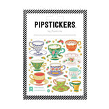 Pour yourself a little moment of cozy—these charming teacup stickers are serving up vintage vibes with a colorful Pipsticks twist. Each design features beautifully detailed cups, saucers, and tiny treats, with playful patterns, delicate florals, and pops of gold that make every sticker feel like a mini work of art. Perfect for adding a touch of tea party magic to planners, journals, letters, or anywhere that could use a little extra sweetness.