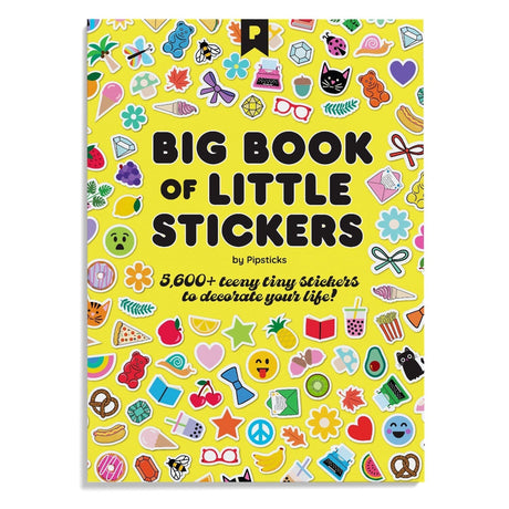 At Pipsticks, we're all about making the ordinary extraordinary with our stickers. Our Big Book of Little Stickers is a testament to this passion. This collection is filled with fun, fresh, and slightly quirky designs that cater to a wide audience, regardless of age or interest. Whether you're a sticker collector or just love adding some flair to your items, this book is sure to brighten your day. 