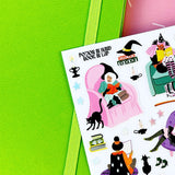 PipStickers are the PERFECT gift for the sticker lover in your life - even if it's you! These unique PVC designs with holographic silver foil accents come on a clear backing and cannot be found anywhere else.

Includes one 4" x 4" sheet of Book Coven PipStickers and includes the Pipsticks manifesto.