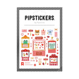 PipStickers are the PERFECT gift for the sticker lover in your life - even if it's you! These unique PVC designs with silver foil accents come on a clear backing and cannot be found anywhere else.

Includes one 4" x 4" sheet of Kissing Booth PipStickers and includes the Pipsticks manifesto.