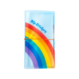 This rainbow-bright Pocket Sticker Keeper is made to stash, sort, and show off your fave sheets. With clear pockets inside and a snug elastic closure, it keeps your collection neat, protected, and ready to grab on the go. Toss it in your tote, bring it to school, or keep it by your desk — your stickers just found their forever spot. 💛

Inside pockets are made to display the 4" x 4" Pipsticker sheets and can hold at least 80 sticker sheets!&nbsp;