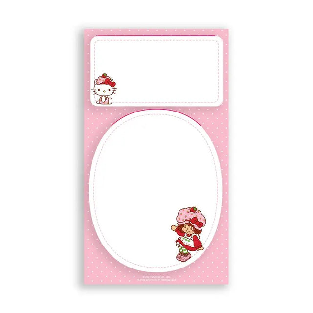 Sweet, simple, and ready for all your notes—this Hello Kitty &amp; Friends notepad set adds a little extra charm to your everyday lists 💕 Featuring soft pink polka dots with adorable character accents, each page has plenty of space for reminders, doodles, or messages that need a cute upgrade. Perfect for desks, backpacks, or passing notes the fun way—because even your to-dos should look this good.

Take your reminder game to a whole new level with this pretty set of NUMBER different memo pads! Use them in 
