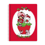 A tiny notebook with major main character energy 🍓💌 Covered in the sweetest strawberry + Hello Kitty details, it’s perfect for quick notes, doodles, and lists you’ll actually want to write. Small enough to toss anywhere, cute enough to show off everywhere.

A bright red spiral notebook featuring Hello Kitty sitting in a strawberry, framed with a white scalloped oval and tiny floral details 🍓 The smooth cover pops with bold color, while inside you’ll find lined pages with coordinating strawberry accents a