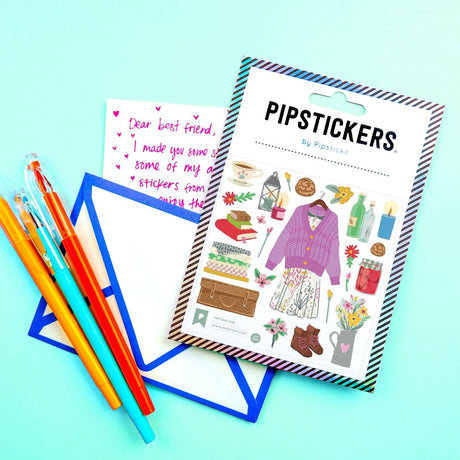 Pipsticks Sticker Sheet - Cottage Chic