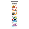 PipStickers are the PERFECT gift for the sticker lover in your life - even if it's you! These unique PVC designs with silver foil accents come on a clear backing and cannot be found anywhere else.

Includes one 2'' x 8'' sheet of Food Truck Lineup PipStickers and includes the Pipsticks manifesto.