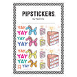 PipStickers are the PERFECT gift for the sticker lover in your life - even if it's you! These unique PVC designs with holographic gold foil accents come on a clear backing and cannot be found anywhere else.

Includes one 4 x 4 sheet of Party Animal PipStickers and includes the Pipsticks manifesto.