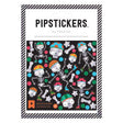 PipStickers are the PERFECT gift for the sticker lover in your life - even if it's you! These unique PVC designs with holographic gold foil accents come on a clear backing and cannot be found anywhere else.

Includes one 4" x 4" sheet of Skeleton Roller Derby PipStickers and includes the Pipsticks manifesto.