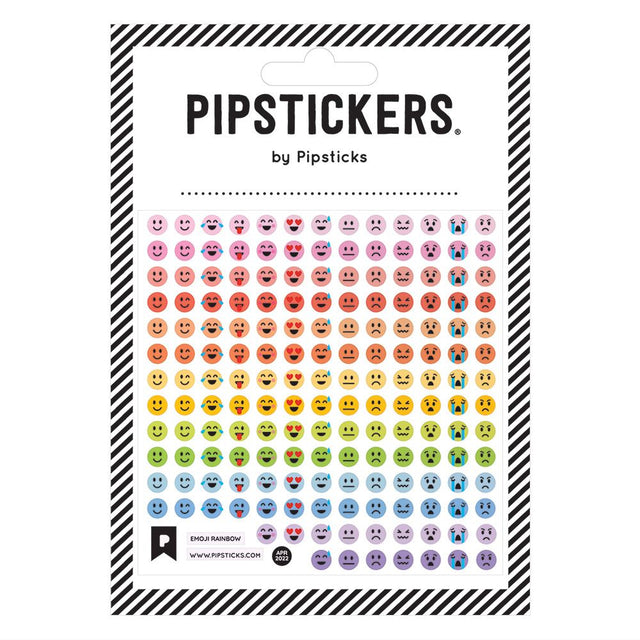 Pipsticks Sticker Sheet -&nbsp;Emoji Rainbow