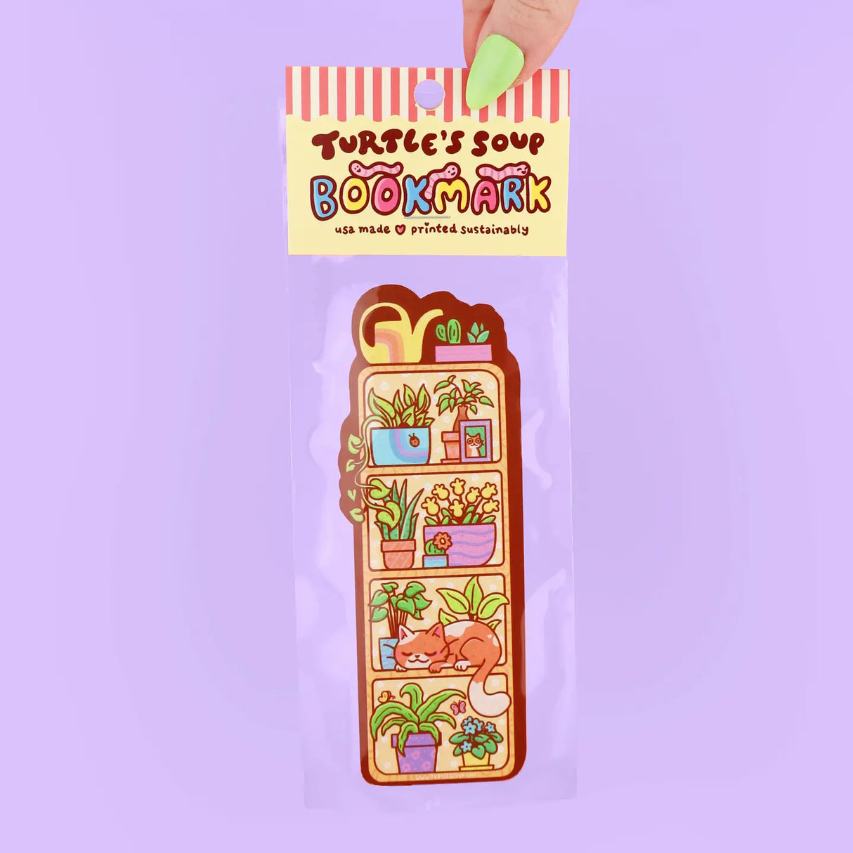 Hold your spot in style with our fun and funky bookmark collection! Whether you prefer romance, fantasy, or science fiction, our bookmarks will fit perfectly between the pages of your favorite novel.

🐢 Bookmark is printed on sustainably-sourced premium ultra-thick card stock with soft-touch matte texture

🐢 Unique design on the front and back

🐢 Bookmark measures 2" x 6" 

🐢 Copyright © 2024 Turtle's Soup. All Rights Reserved.