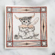 A series of astrology stickers that has a cat design for each zodiac sign! This enchanting design is perfect for astrology lovers, cat enthusiasts, and anyone who adores whimsical details. Printed on durable white vinyl, this sticker is waterproof, UV-proof, and long-lasting — ideal for decorating water bottles, laptops, journals, or gifts.