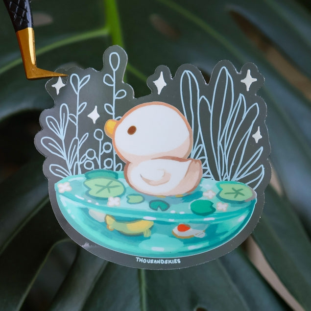 Thousand Skies - Ponder Pond Vinyl Sticker