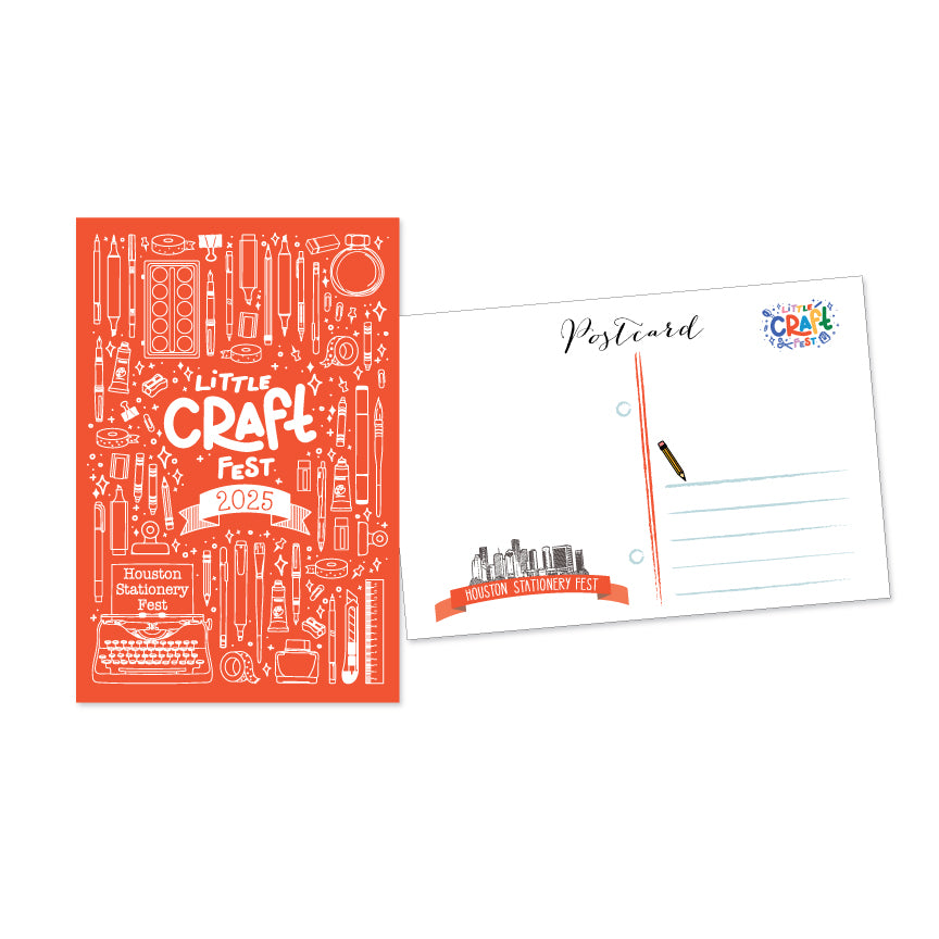 Little Craft Fest 2025 Postcard