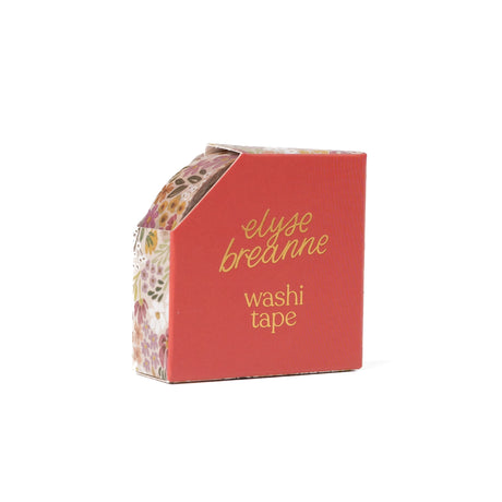 Primrose Petals Washi Tape

Our washi tape is made for paper lovers, pen pals, and anyone who gets butterflies in the stationery aisle. Perfect for journaling, scrapbooking, decorating envelopes, or adding a personal touch to planners and calendars. It's gentle on paper, easy to tear by hand, and removable without leaving residue, so you can rearrange, redo, and re-stick as needed.

Design Features:&nbsp;

Each roll measures 15mm wide on a 10m roll
Full color repeating pattern
Washi tape dispenser packaging
