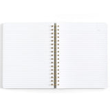 The Professional Overachiever Spiral Notebook is here for your color-coded lists, carefully planned goals, and every brilliant idea in between. With a vintage ledger-inspired cover, gold foil lettering, and 160 lined pages, this 7x9” notebook is your go-to for planning, journaling, or conquering your to-do list. The sturdy spiral binding and double-sided pocket keep everything organized—just how you like it. Perfect for students, teachers, planners, and anyone proudly in their “organized era.” Makes a thoug