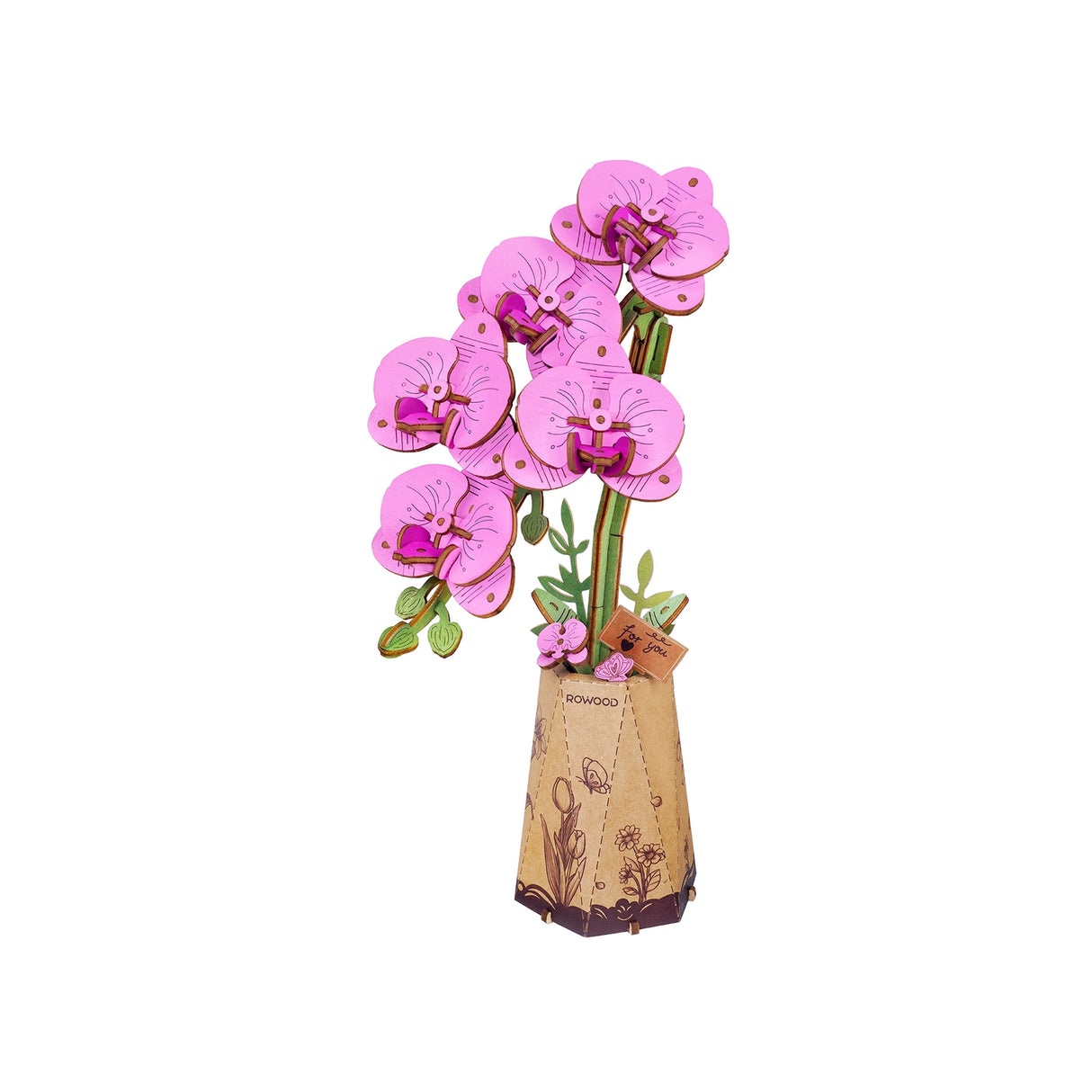 Introducing our exquisite DIY Flower Wooden Puzzles, a delightful collection featuring a variety of charming blooms. Perfect for both beginners and seasoned hobbyists, these puzzles are designed to be easily assembled within a mere hour and a half, making them an ideal project for a leisurely afternoon. Upon completion, these flower puzzles make for a beautiful display piece, adding a touch of natural elegance to any room. With their timeless charm and enduring appeal, they also make for cherished gifts for