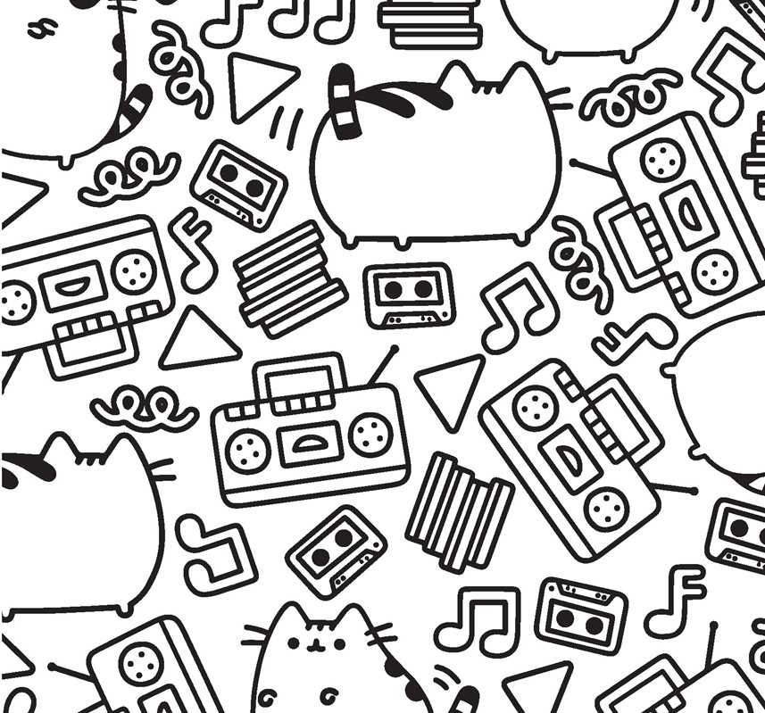 Pusheen Coloring Book By Claire Belton

Pusheen returns in a delightful coloring book perfect for fans of I Am Pusheen the Cat.

The Internet’s favorite chubby, tubby tabby is back in a purr-fectly cute coloring book featuring adorable kitty drawings that will charm cat lovers and coloring book fans everywhere
