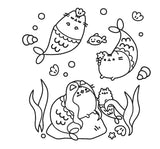Pusheen Coloring Book By Claire Belton

Pusheen returns in a delightful coloring book perfect for fans of I Am Pusheen the Cat.

The Internet’s favorite chubby, tubby tabby is back in a purr-fectly cute coloring book featuring adorable kitty drawings that will charm cat lovers and coloring book fans everywhere