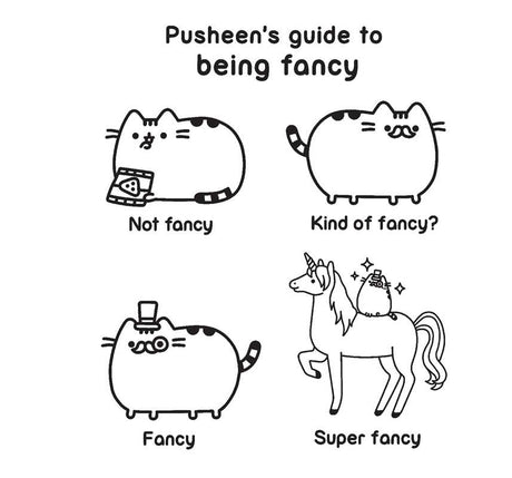 Pusheen Coloring Book By Claire Belton

Pusheen returns in a delightful coloring book perfect for fans of I Am Pusheen the Cat.

The Internet’s favorite chubby, tubby tabby is back in a purr-fectly cute coloring book featuring adorable kitty drawings that will charm cat lovers and coloring book fans everywhere