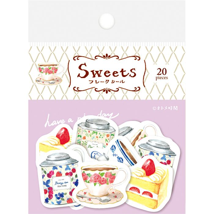 Furukawashiko Tea Time Flake Sticker