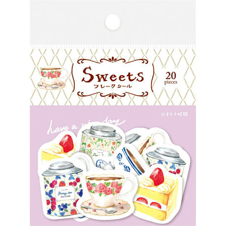 Furukawashiko Tea Time Flake Sticker