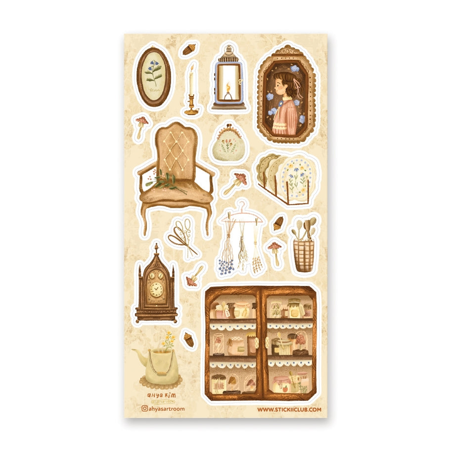 STICKII - Quaint Kitchen Decor Sticker Sheet