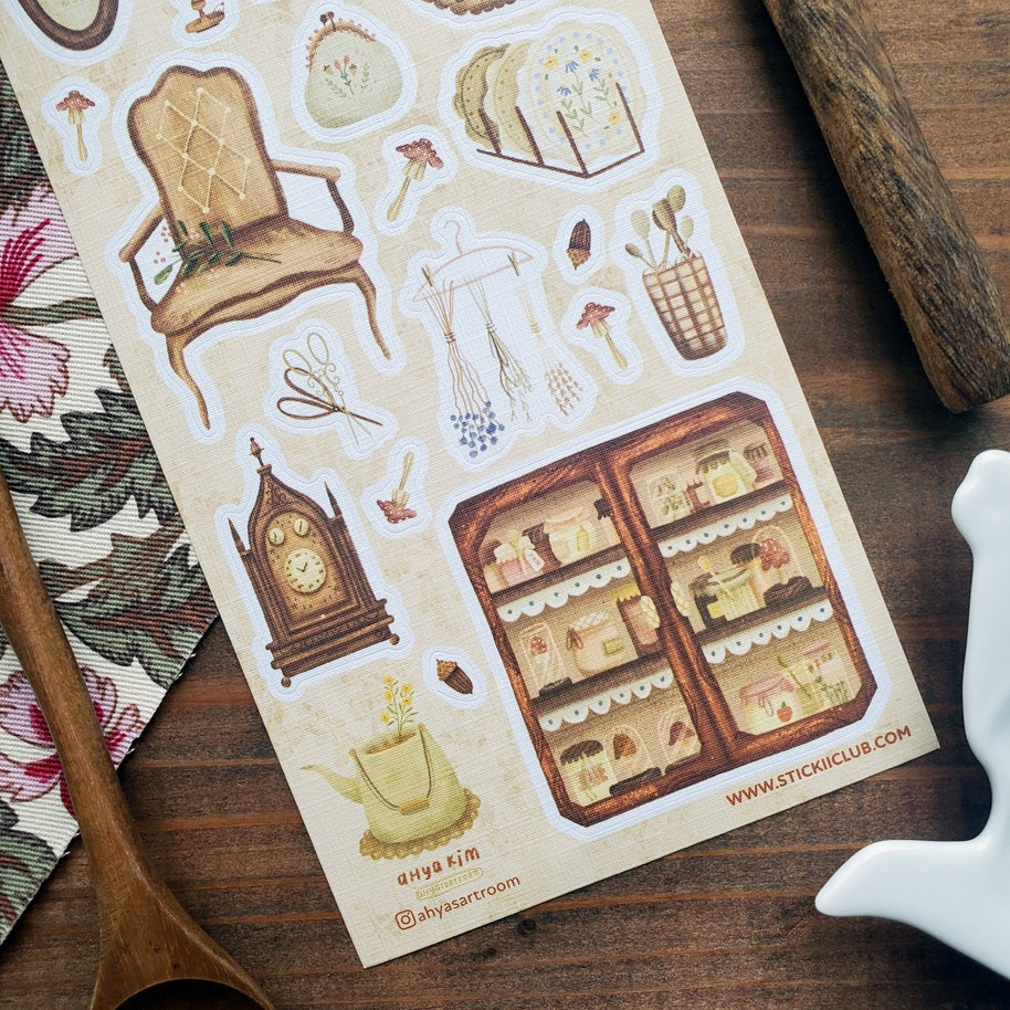 STICKII - Quaint Kitchen Decor Sticker Sheet