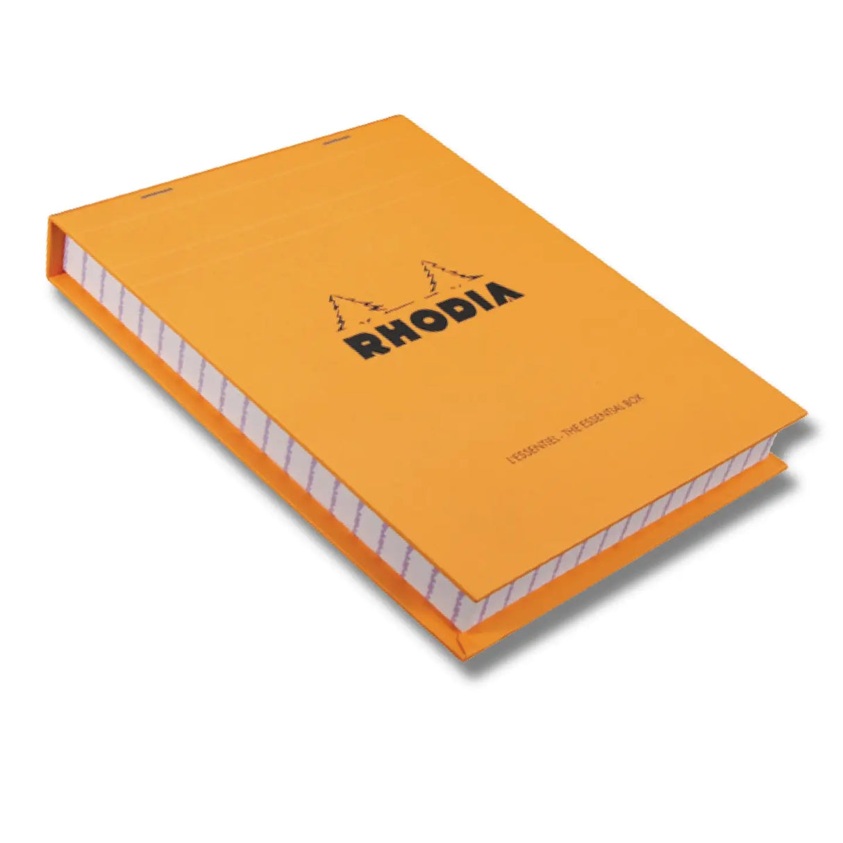 The Rhodia Treasure Box craftly mimics our iconic orange pad and includes the following:

Four Classic Orange pads with graph grid paper
1 BLOC N°8 Notepad (2.9 x 8.3")
2 BLOC N°11 Notepads (2.9 x 4.1")
1 BLOC N°16 Notepad (5.8 x 8.3")&nbsp;
Two orange Rhodia pencils

This is the perfect gift or set to keep for yourself!