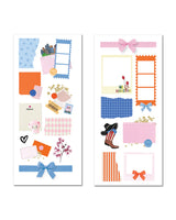Rongrong X LCF Houston Junk Journal Ephemera Stickers