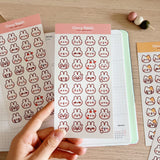 Cherry Rabbit - Rabbit Emojis Sticker