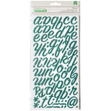 Thickers Glitter Foam Stickers Rain Boots - Aqua