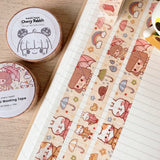 Cherry Rabbit - Rainy Days Washi Tape