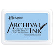 Ranger Archival Ink Pad - French Ultramarine

Archival Inks™ provide lasting stamping results that are permanent on many surfaces. Get a crisp image that doesn't bleed over water-based inks, markers, acrylic paint, watercolors, and more. Pads can be easily re-inked with the coordinating Archival Ink Re-Inker.