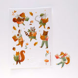 Julianna Swaney - Reading Animals Sticker Sheet